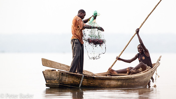 Vissers / Fisher men Lake Albert